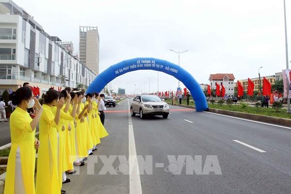 Thông xe dự án phát triển giao thông đô thị thành phố Hải Phòng