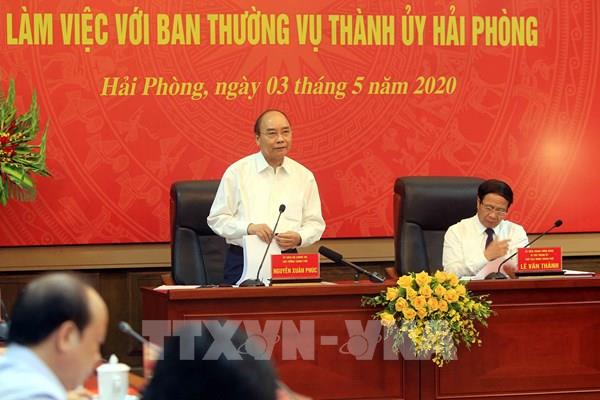 Thủ tướng: Cần có cơ chế đặc thù cho Hải Phòng cất cánh, bay cao hơn, xa hơn