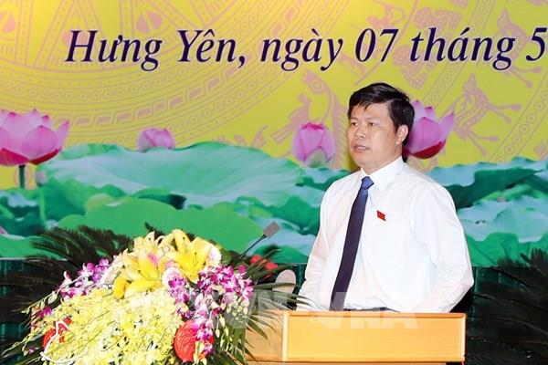 Ông Trần Quốc Toản được bầu làm Chủ tịch Hội đồng nhân dân tỉnh Hưng Yên
