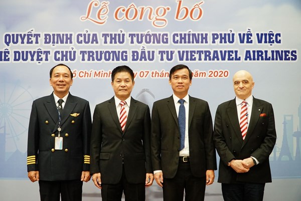Vietravel Airlines dự kiến sẽ cất cánh vào đầu năm 2021
