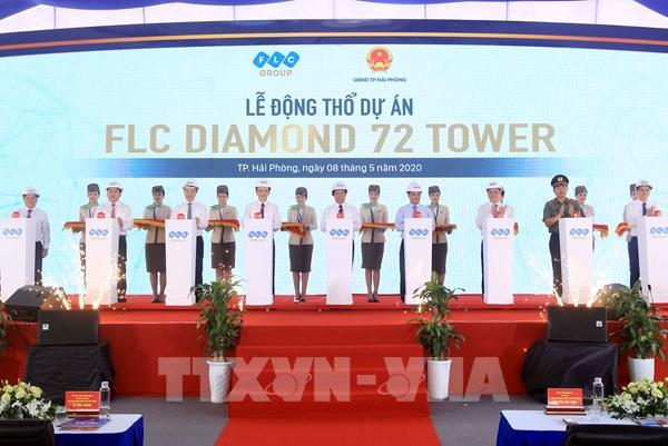 Động thổ Dự án FLC Diamond 72 Tower - một trong 3 tòa tháp cao nhất Việt Nam