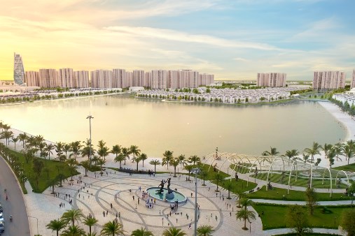 Lần đầu mở bán tòa tháp căn hộ "Trái tim" Vinhomes Ocean Park