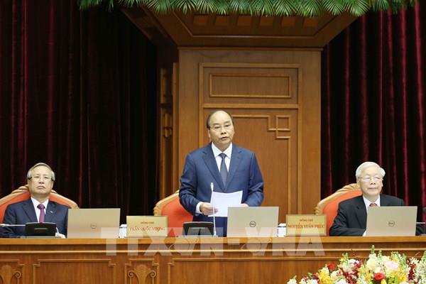 Ngày làm việc thứ nhất, Hội nghị lần thứ 12 Ban Chấp hành Trung ương Đảng Khóa XII