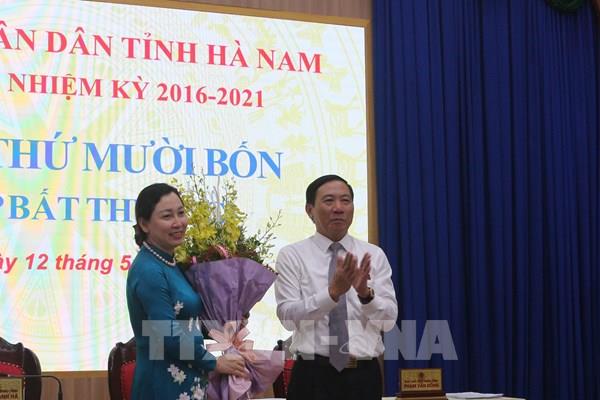 Bầu bổ sung Phó Chủ tịch UBND tỉnh Hà Nam