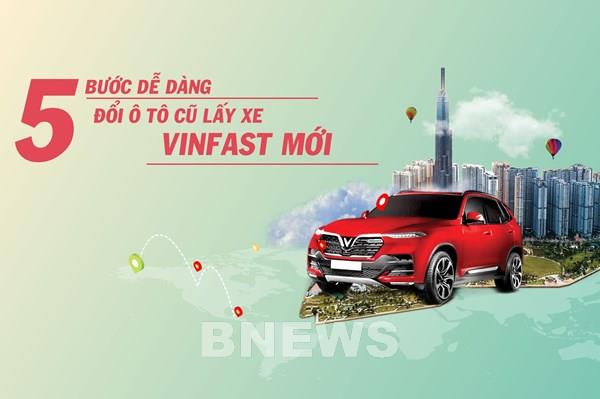Làm thế nào để đổi xe cũ lấy ô tô VinFast?