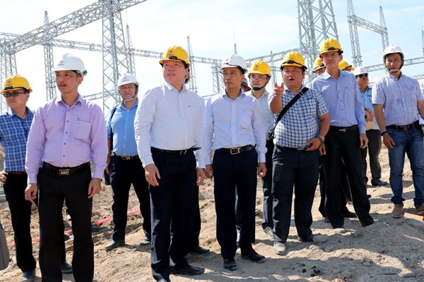 Yêu cầu đóng điện giai đoạn 1 TBA 220kV Ninh Phước và đấu nối đúng tiến độ