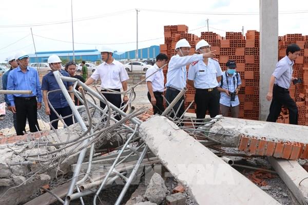 Sập công trình KCN Giang Điền, Đồng Nai: Làm rõ trách nhiệm tổ chức, cá nhân liên quan
