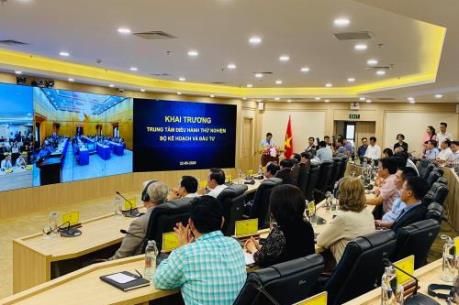 Chính thức thử nghiệm Trung tâm điều hành tích hợp Bộ Kế hoạch và Đầu tư