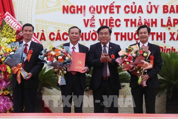 Công bố thành lập thị xã Hoài Nhơn, tỉnh Bình Định