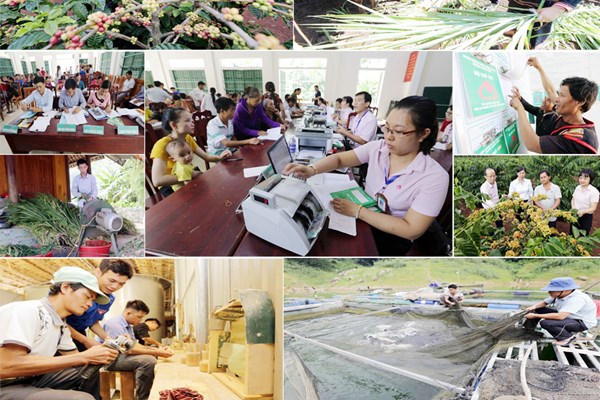 Tạo sức mạnh tín dụng chính sách xã hội