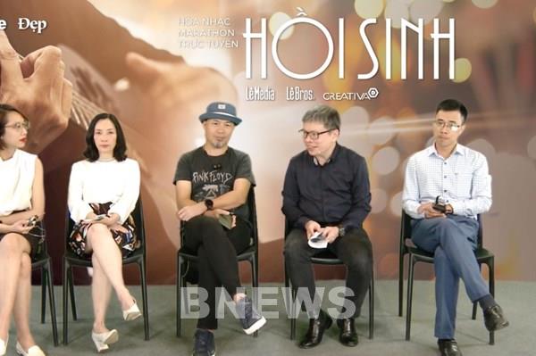 Hoà nhạc trực tuyến gây quỹ  thiện nguyện