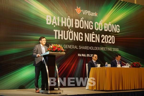 VPBank đặt mục tiêu lợi nhuận năm 2020 giảm nhẹ so với năm trước