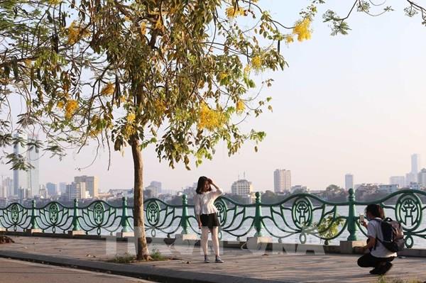 Chất lượng không khí Hà Nội được cải thiện rõ trong tháng 5