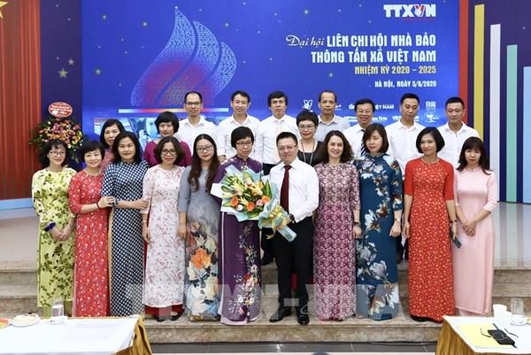 Đại hội Liên chi hội Nhà báo Thông tấn xã Việt Nam nhiệm kỳ 2020 - 2025