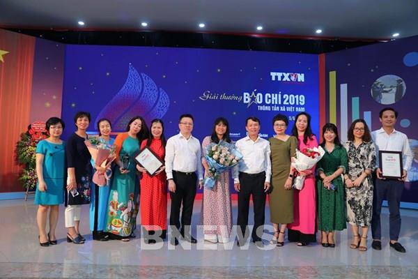 Giải báo chí TTXVN năm 2019: Tạo sức mạnh tổng hợp của nhiều loại hình thông tin