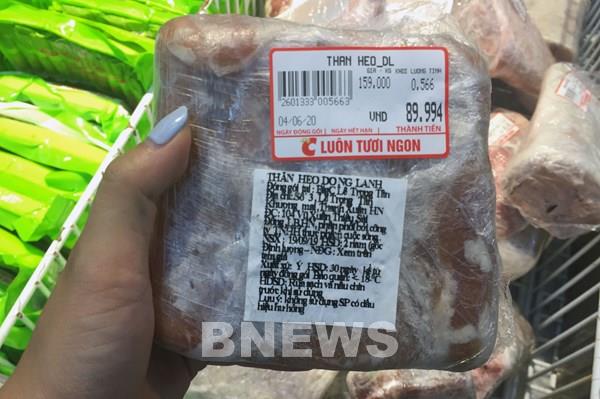 Cẩn trọng với “thịt lợn siêu thị” bán trên mạng xã hội