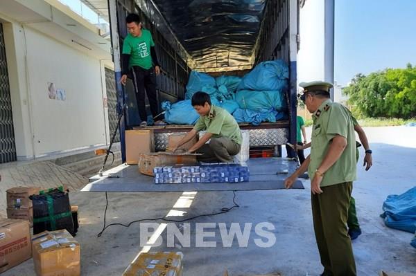 Bình Định xử phạt 4 cơ sở vi phạm vận chuyển thuốc lá điếu nhập lậu