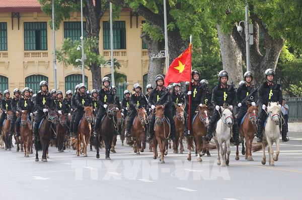 Bộ Công an cho ra mắt lực lượng Cảnh sát cơ động kỵ binh