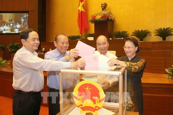 Chủ tịch Quốc hội Nguyễn Thị Kim Ngân được bầu giữ chức Chủ tịch Hội đồng bầu cử quốc gia