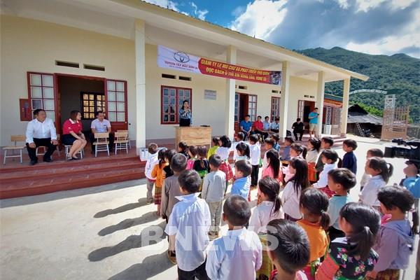 Quỹ Toyota Việt Nam bàn giao điểm trường tiểu học vùng cao