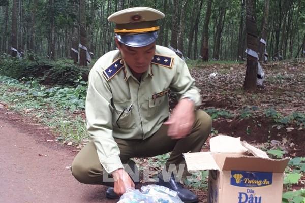 Quản lý thị trường Bình Phước tạm giữ 1,75 kg pháo nổ