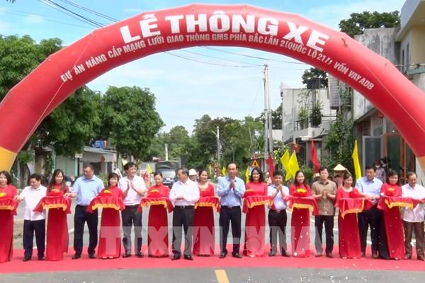 Thông xe dự án nâng cấp mạng lưới giao thông Quốc lộ 217