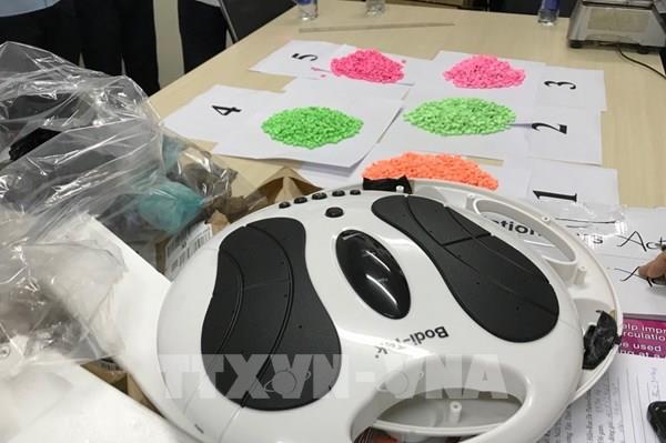 Thu giữ hơn 9kg ma túy tổng hợp được gửi từ châu Âu về TP.HCM