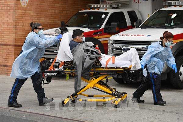 Dịch COVID-19: Số ca tử vong ở Mỹ cao hơn so với Chiến tranh Thế giới thứ nhất