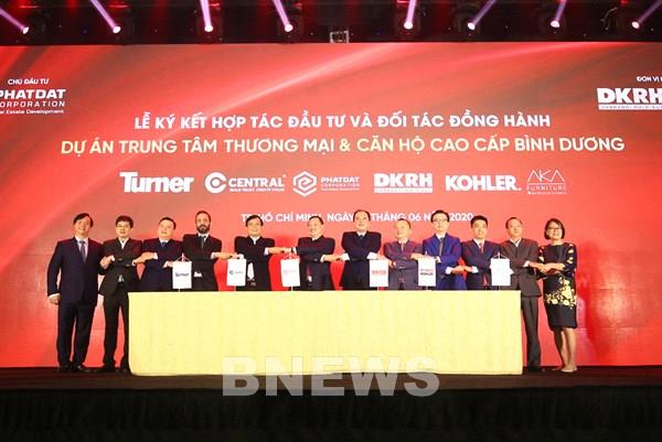 Phát triển dự án trung tâm  thương mại và căn hộ cao cấp Bình Dương