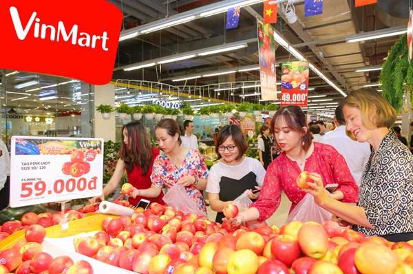 Khai mạc "Lễ hội trái cây New Zealand tại VinMart"