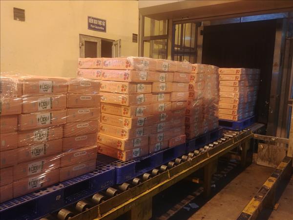 Trên 2 tấn vải thiều đầu tiên đã đến Nhật Bản