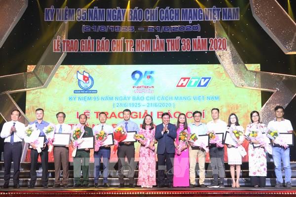 66 tác phẩm được vinh danh tại Lễ trao giải báo chí Thành phố Hồ Chí Minh lần thứ 38