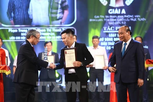 Thông tấn xã Việt Nam đạt 6 giải tại Giải Báo chí Quốc gia lần thứ XIV