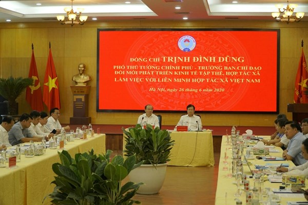 Phó Thủ tướng Trịnh Đình Dũng: Cơ chế chính sách hợp lý giúp hợp tác xã phát triển