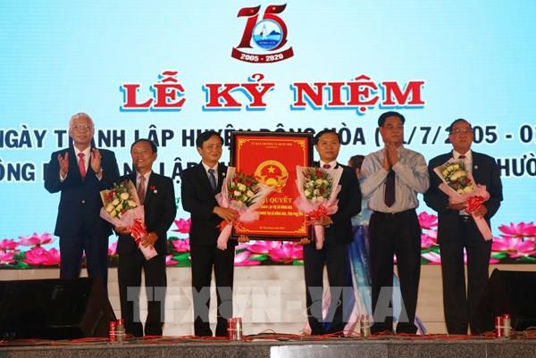 Công bố thành lập thị xã Đông Hòa, tỉnh Phú Yên