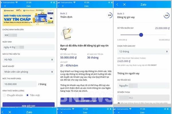 Zalo Bank: Hình thức quảng cáo hay ứng dụng cho vay?