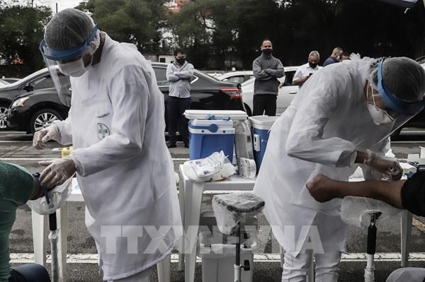 Cập nhật tình hình dịch COVID-19: Brazil tiếp tục là ổ dịch thứ 2 thế giới