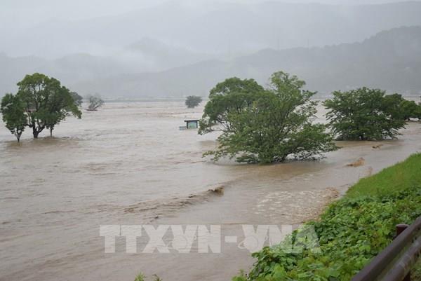 Hơn 76.000 cư dân miền Tây Nam Nhật Bản sơ tán do mưa lớn