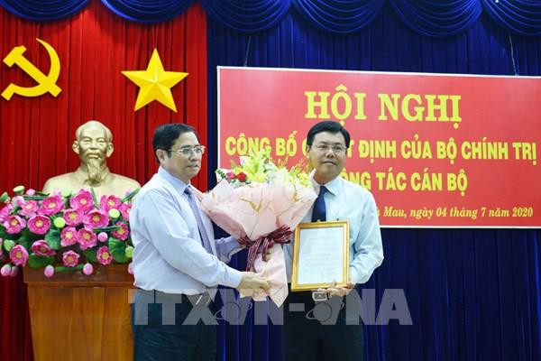 Bộ Chính trị chuẩn y ông Nguyễn Tiến Hải giữ chức Bí thư Tỉnh ủy tỉnh Cà Mau