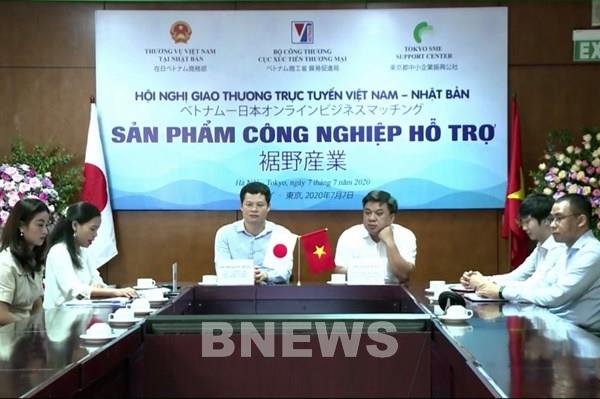 Hội nghị giao thương trực tuyến sản phẩm công nghiệp hỗ trợ Việt Nam-Nhật Bản