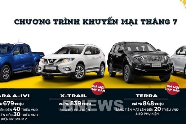 Bảng giá xe ô tô Nissan tháng 7/2020, ưu đãi cho tất cả các xe