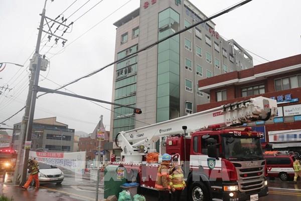 Hỏa hoạn nghiêm trọng tại một bệnh viện ở Hàn Quốc