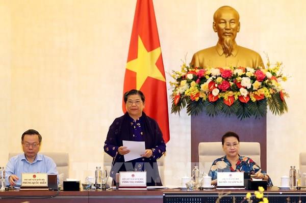 Ủy ban Thường vụ Quốc hội: Dự kiến tiếp tục họp trực tuyến tại Kỳ họp thứ 10