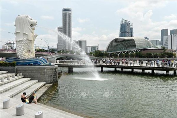 Khu tài chính của Singapore có thể bị chìm trong biển nước