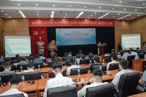 Samsung hỗ trợ đào tạo 200 chuyên gia khuôn mẫu