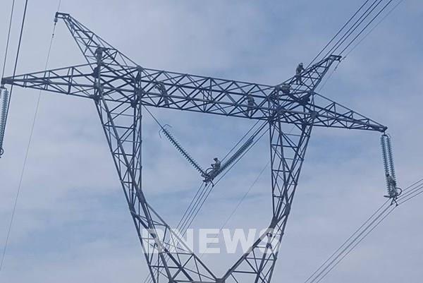 Tháng 7 sẽ hoàn thành thi công TBA 500 kV Việt Trì và đấu nối  