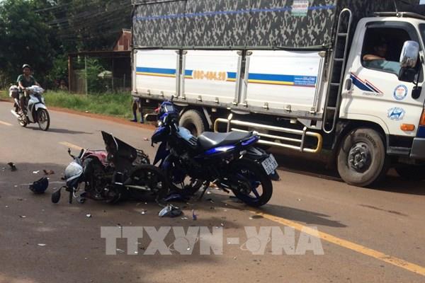 Bình Phước: Hai vụ tai nạn kinh hoàng, 4 người tử vong