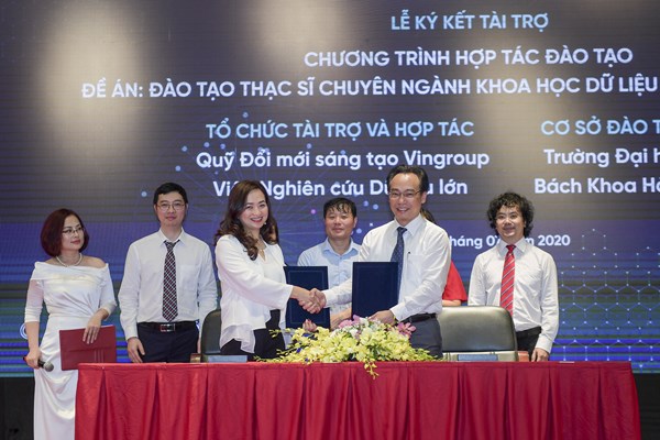 Vingroup hợp tác đào tạo nhân lực chất lượng cao