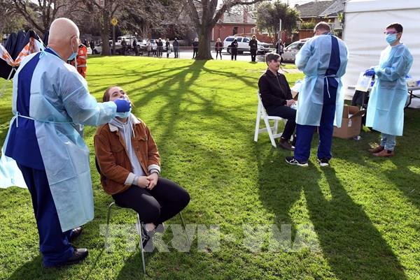 Số ca nhiễm COVID-19 tiếp tục tăng tại Australia