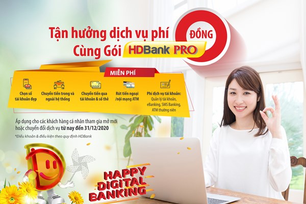 HDBank thúc đẩy thanh toán không tiền mặt